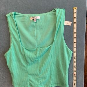 AFRM Top NWOT Size S beautiful‎ mint green color